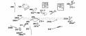 Controls 2 Diagram and Parts List for  Briggs and Stratton Engine